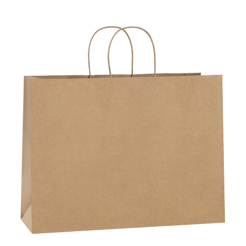 Kraft shopper bag